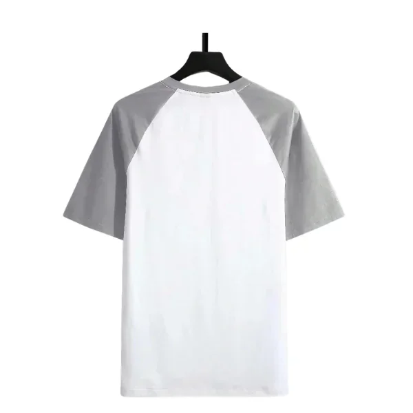 Hombres Camiseta con parche de letra 2