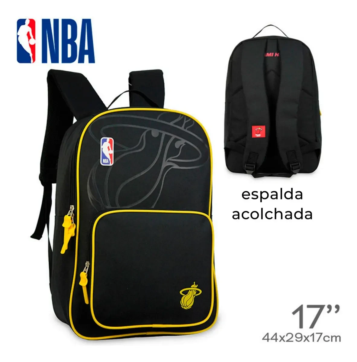 MOCHILA NBA HEAT 27634