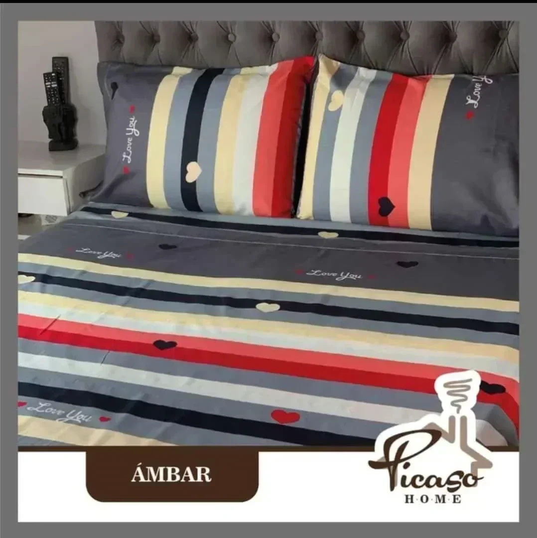 SABANAS PICASSO HOME 2 PLAZAS Y MEDIA 4