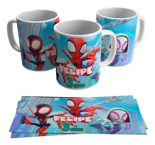 Pack x2 Taza polímero clásica 