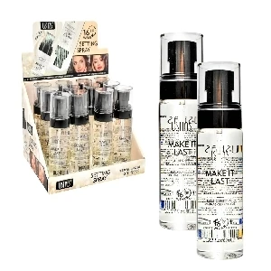 SPRAY SELLADOR DE MAQUILLAJE USHAS PRESENTACION TRANSPARENTE 80 ML