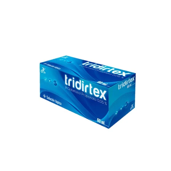 TRIDIRTEX SOLUCION 60 ML CLOBETASOL