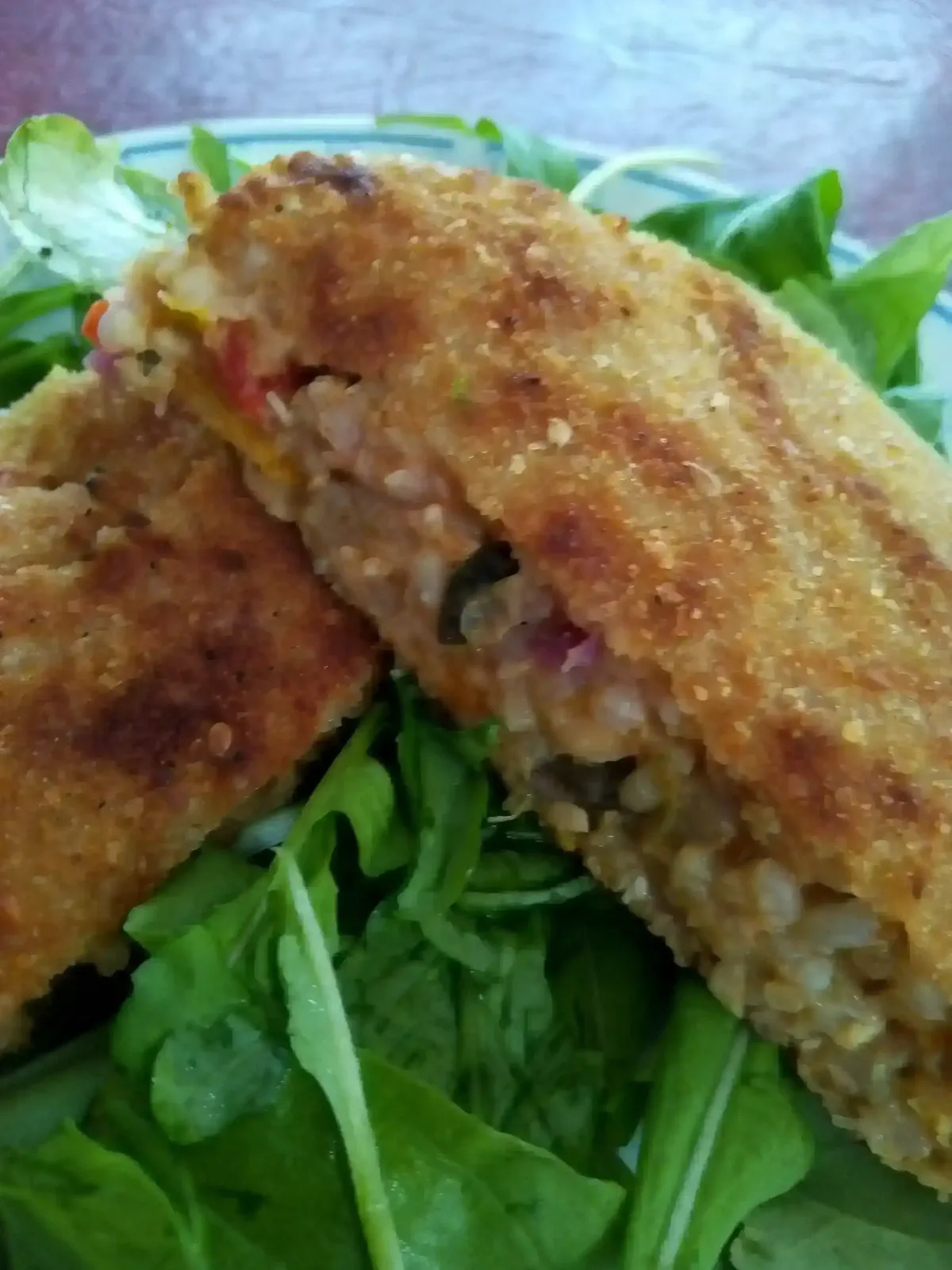 Hamburguesas de arroz yamani primavera x4