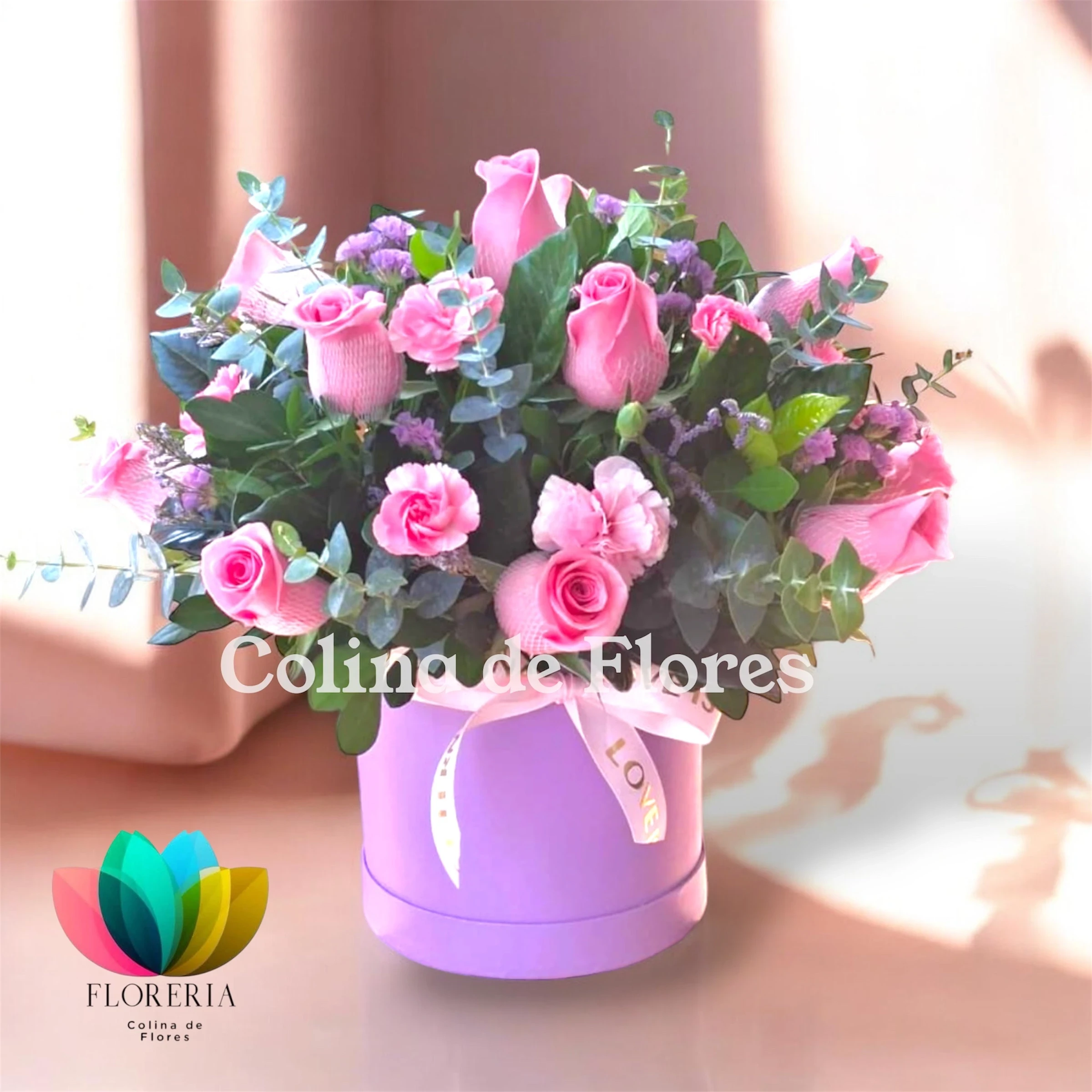 Box mix 12 rosas