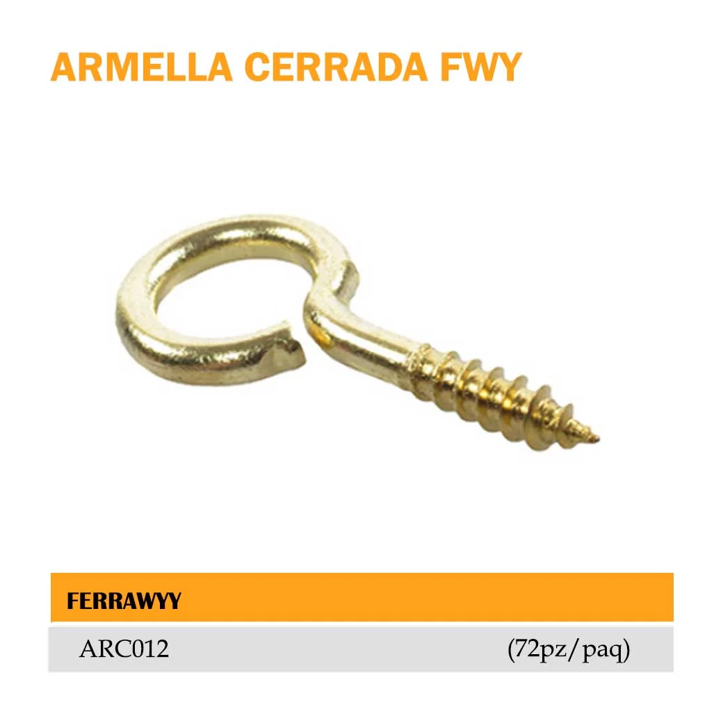 ARMELLA CERRADA FWY (72pz/paq) Nro. 12