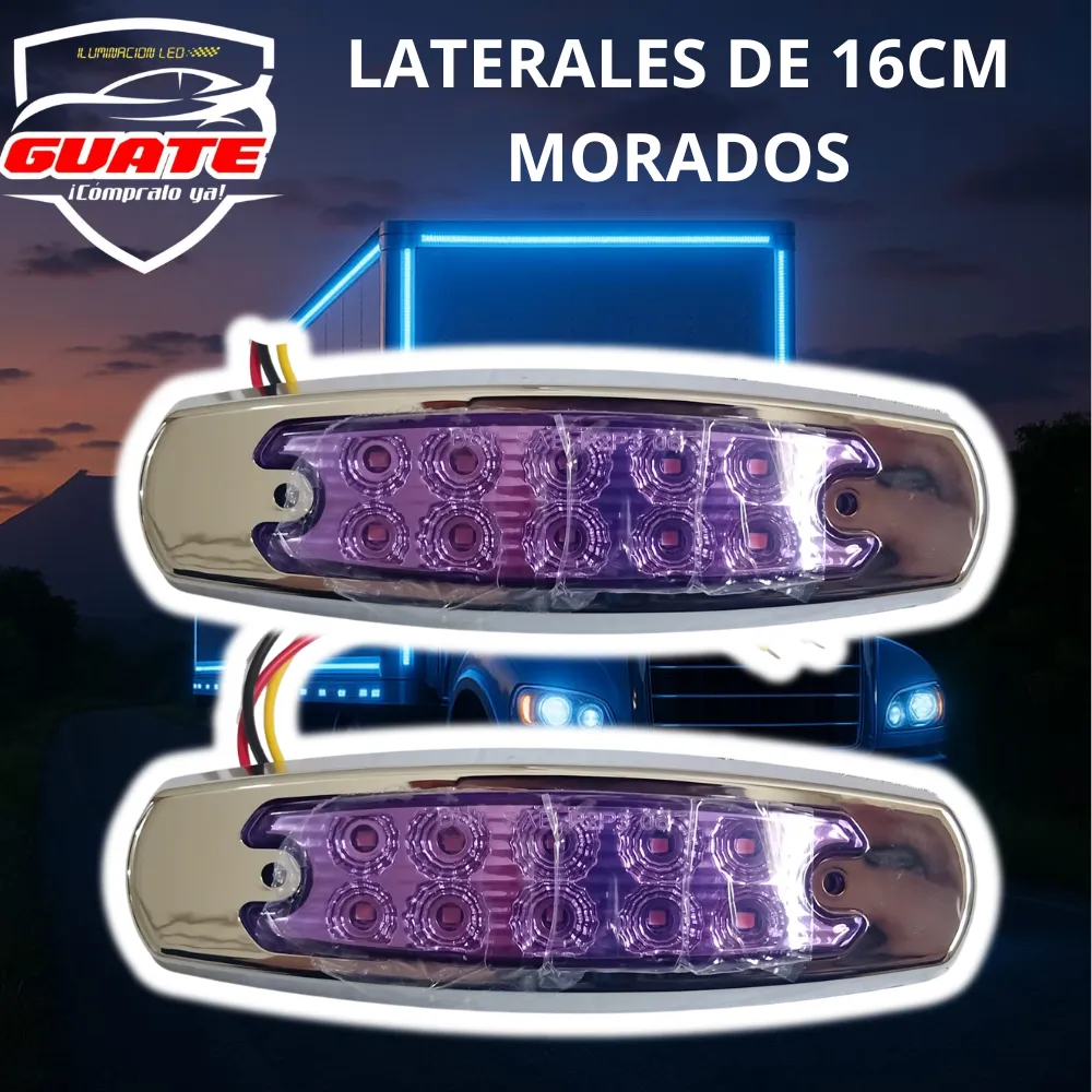 LUCES LATERALES 16CM