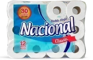 NACIONAL PLANCHA DE 12 ROLLOS