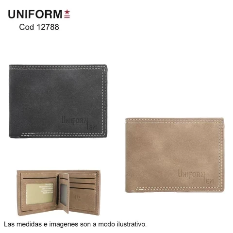 BILLETERA UNIFORM 12788
