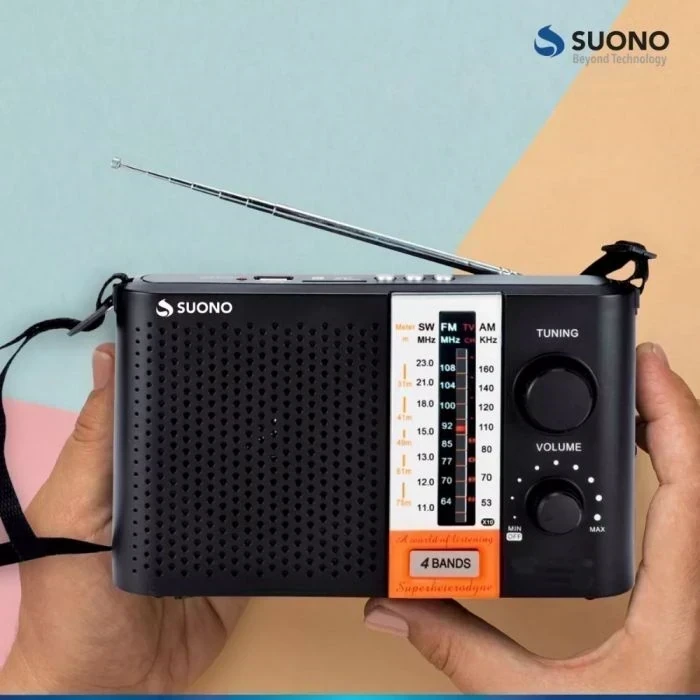 RADIO PORTÁTIL DUAL SUONO AM/FM 4