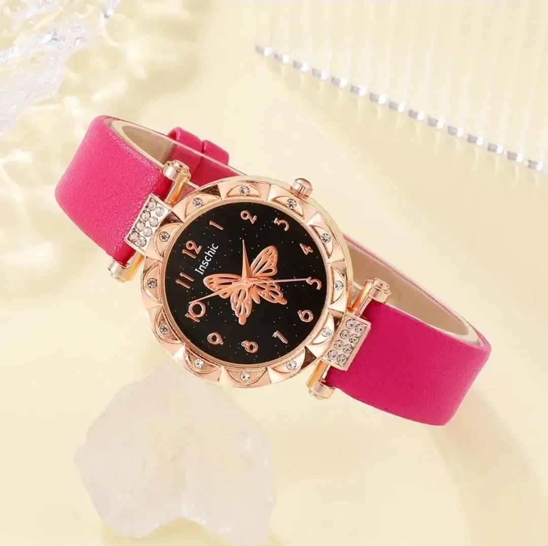 Set reloj, aretes, collar y pulcera de niña 2