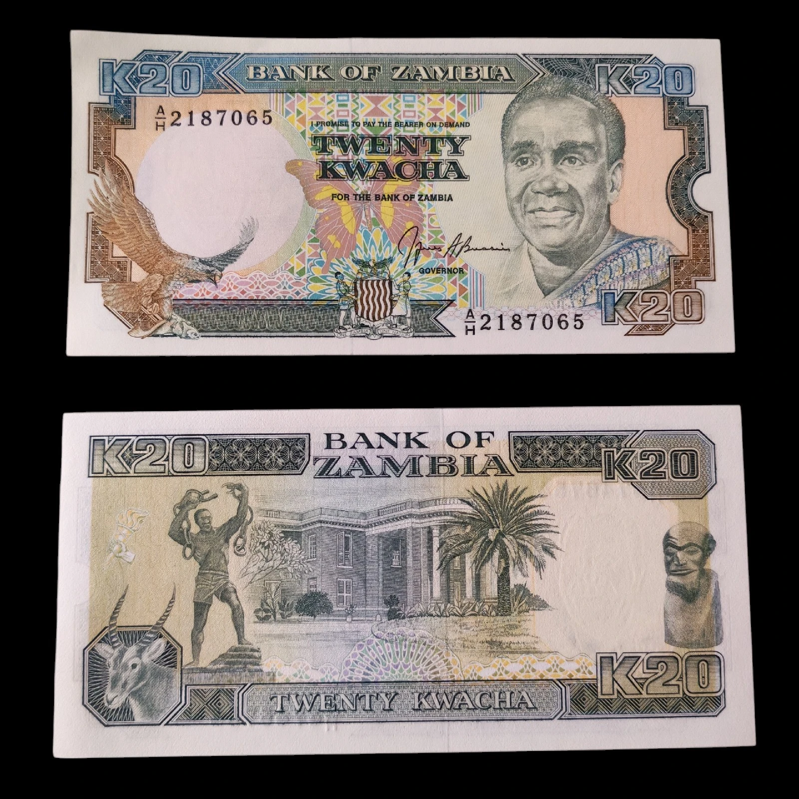 ° Zambia 20 Kwacha UNC