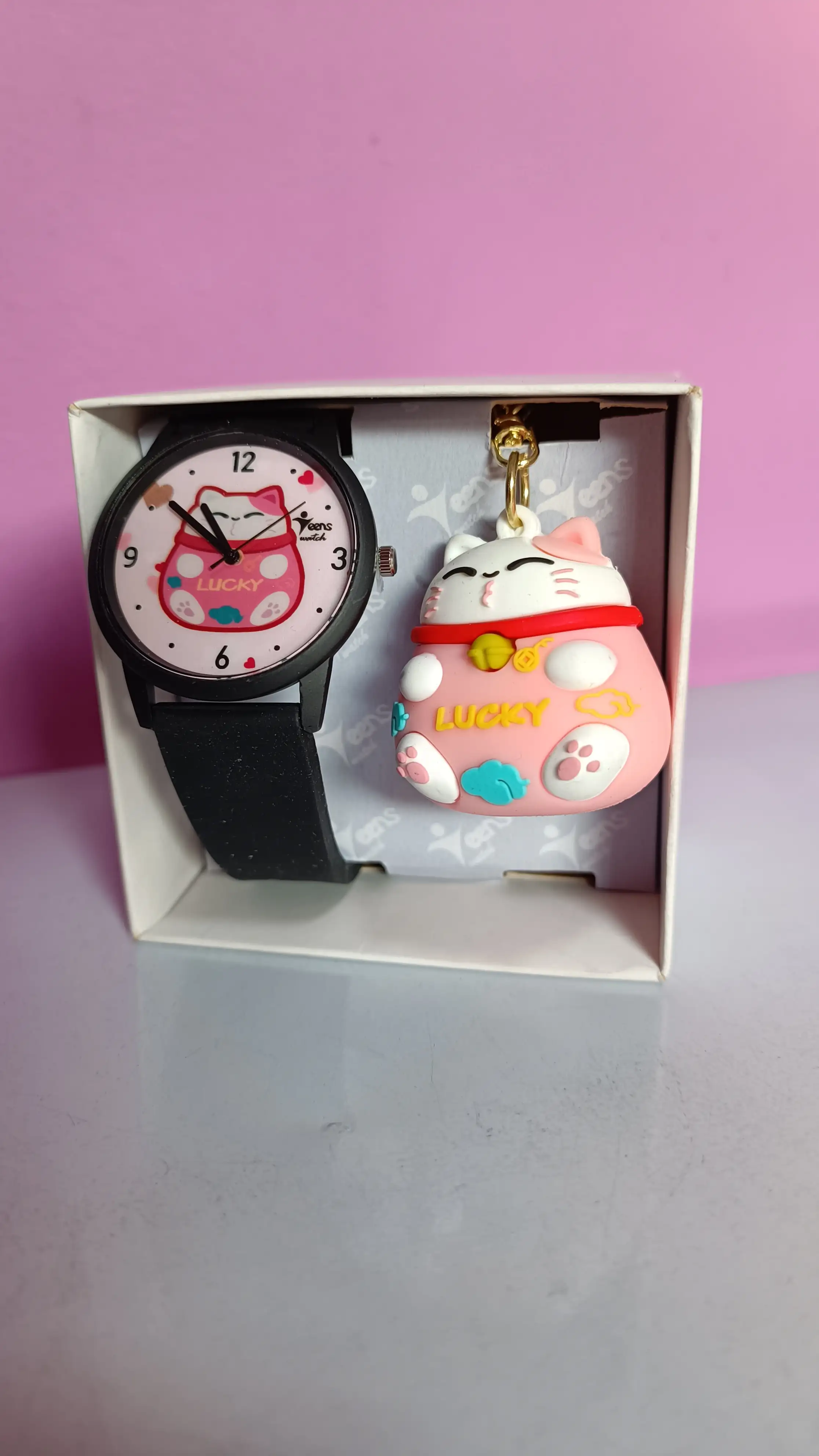 KIT RELOJ Y LLAVERO 4