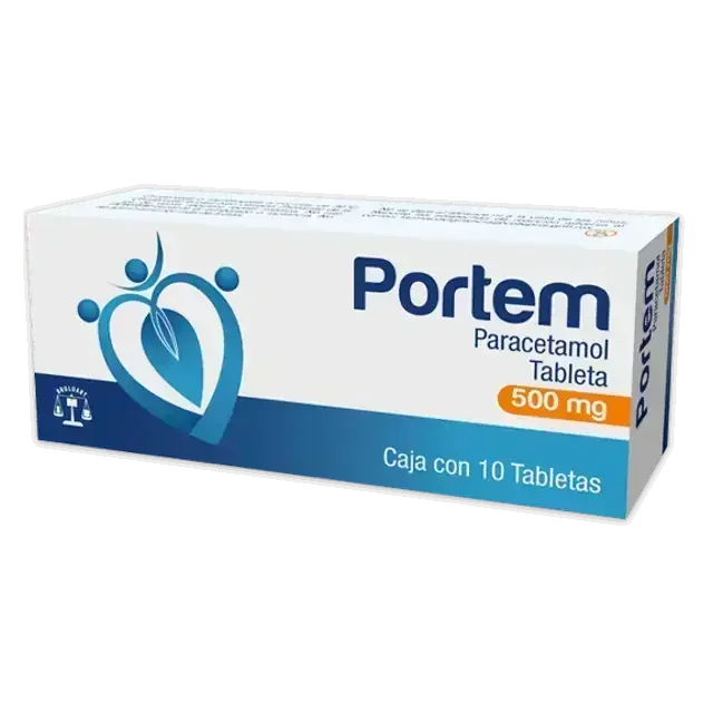 Portem 500 mg (Paracetamol)
