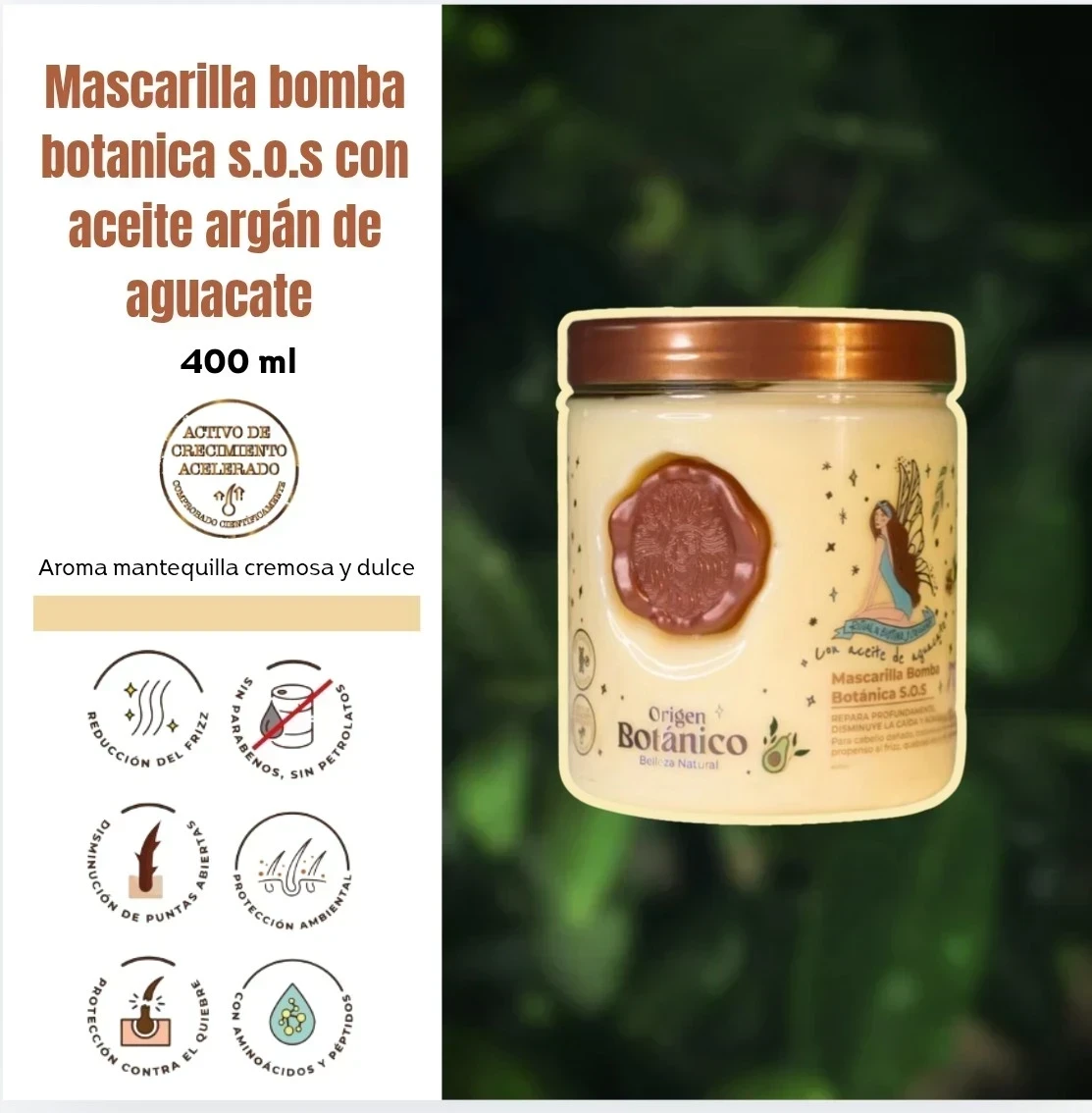  💣Mascarilla Bomba Botánica S.O.S. – Origen Botánico 💣 3