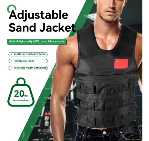 Chaleco lastrado ajustable  5