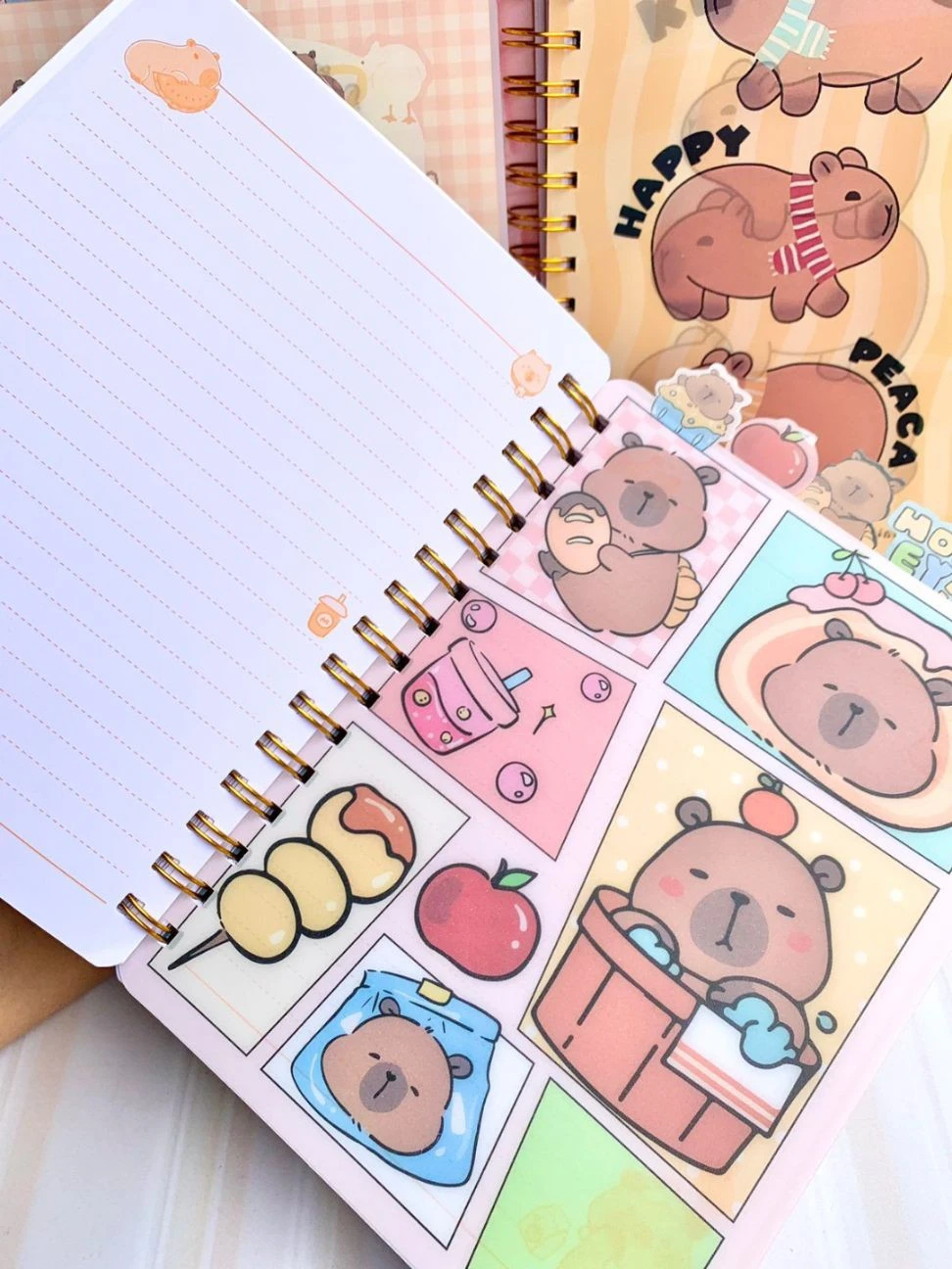 LIBRETA HOLOGRAFICA CAPYBARA 2