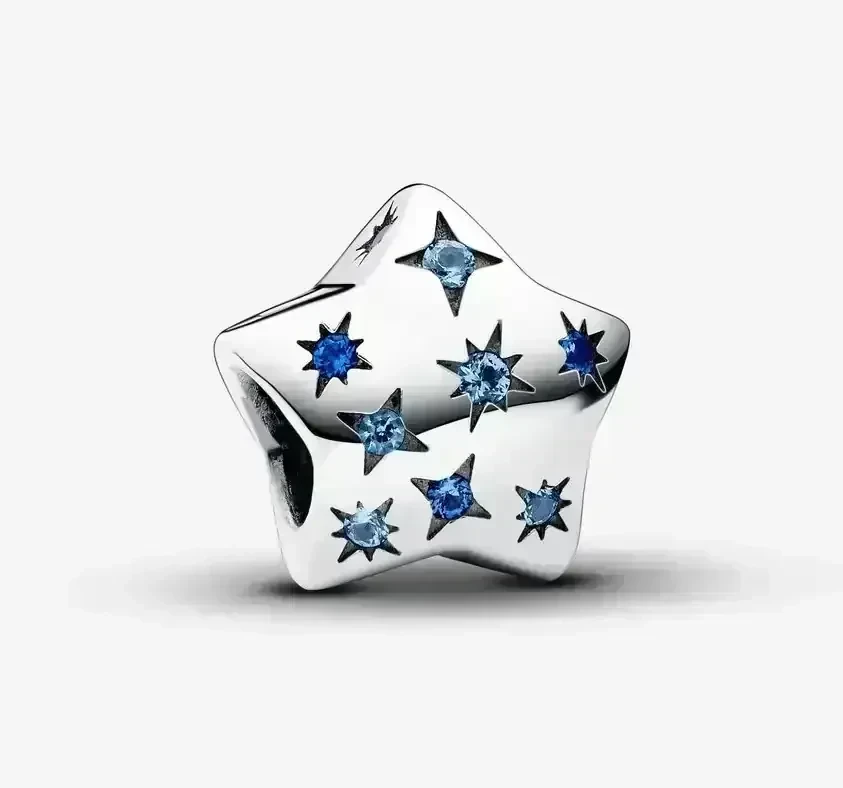 Charm Estrella Brillante Llamativa