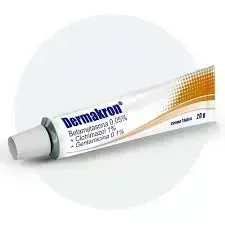 DERMAKRON CREMA TBO X 20GR BETAMETASONA 0.05% + CLOTRIMAZOL 1% + GENTAMICINA 0.1% BRADYSTER &nbsp;