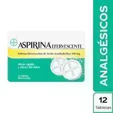ASPIRINA EFERVESCENTE CJA X 12 TAB BAYER