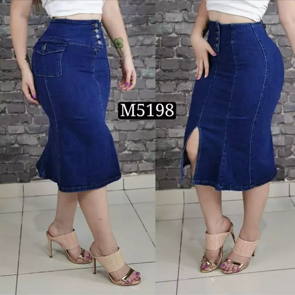 Falda jeans