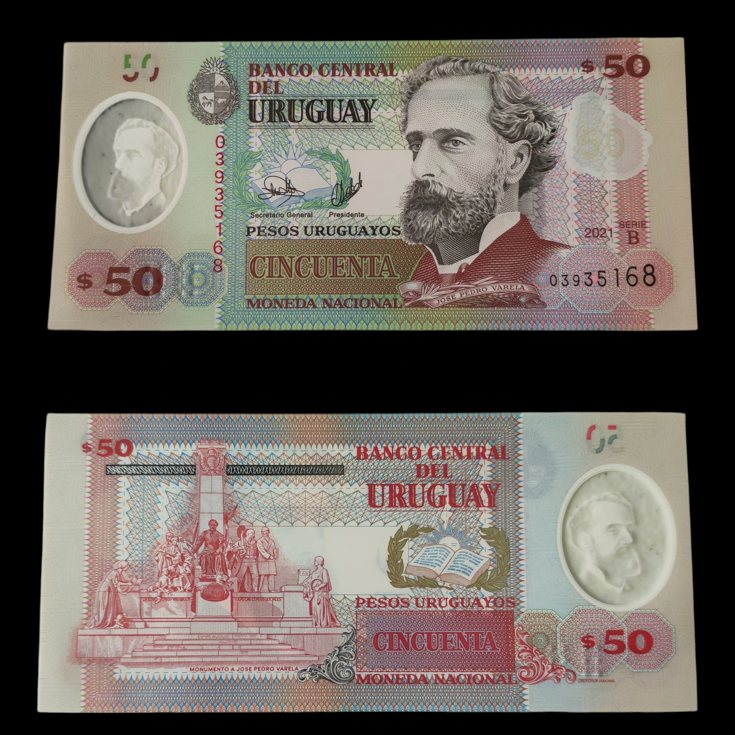 ° Uruguay 50 pesos UNC 