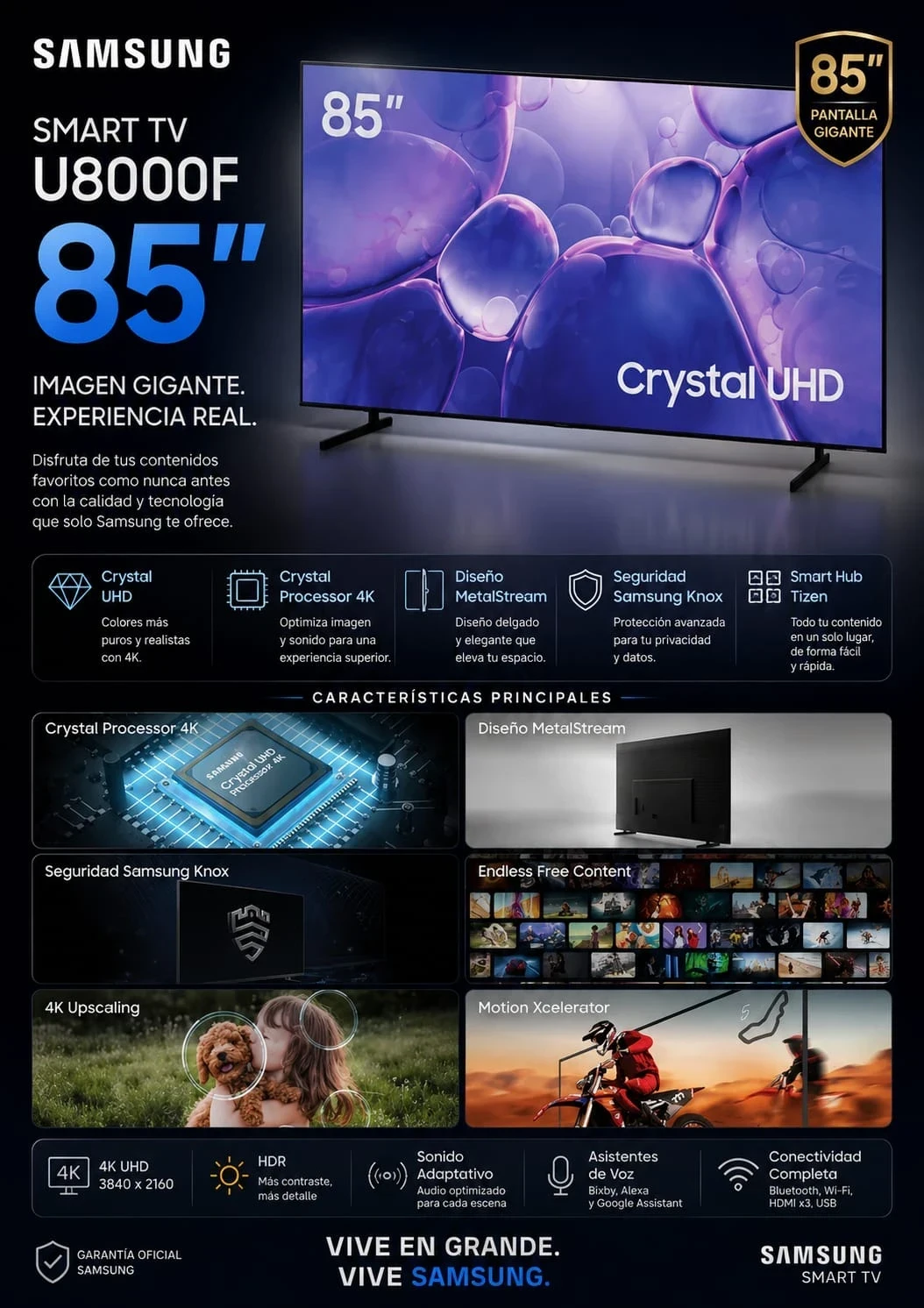 Samsung 85 U8000F