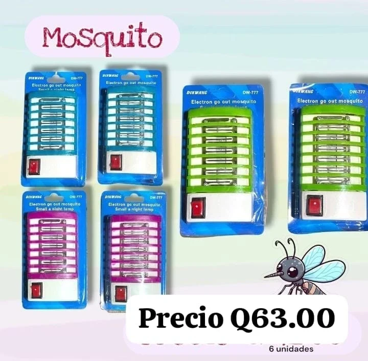 SET DE 6 MOSQUITOS