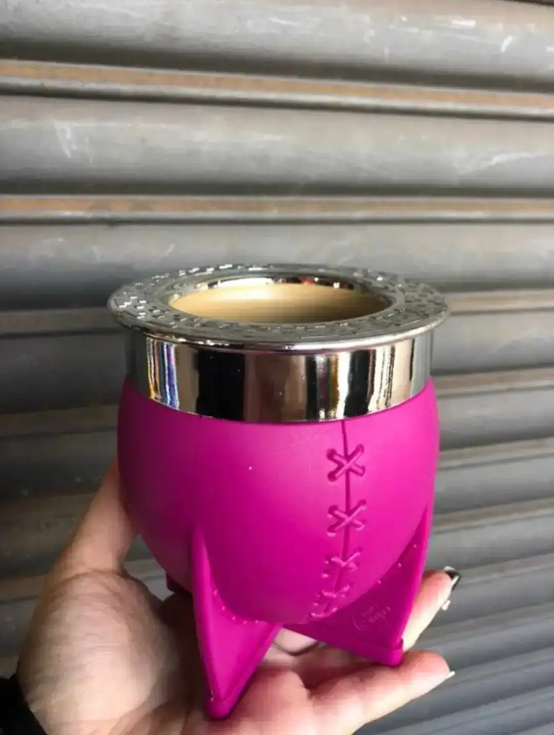 Mate Pampa XL - Virola Tallada  No incluye Bombilla