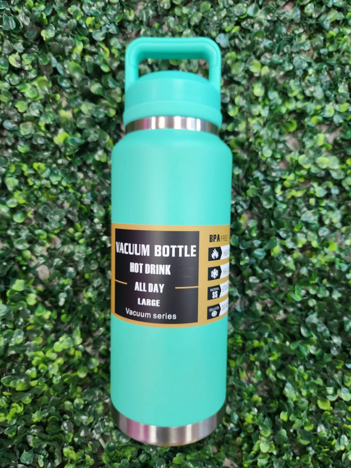 Vacuum Doble Tapa Menta