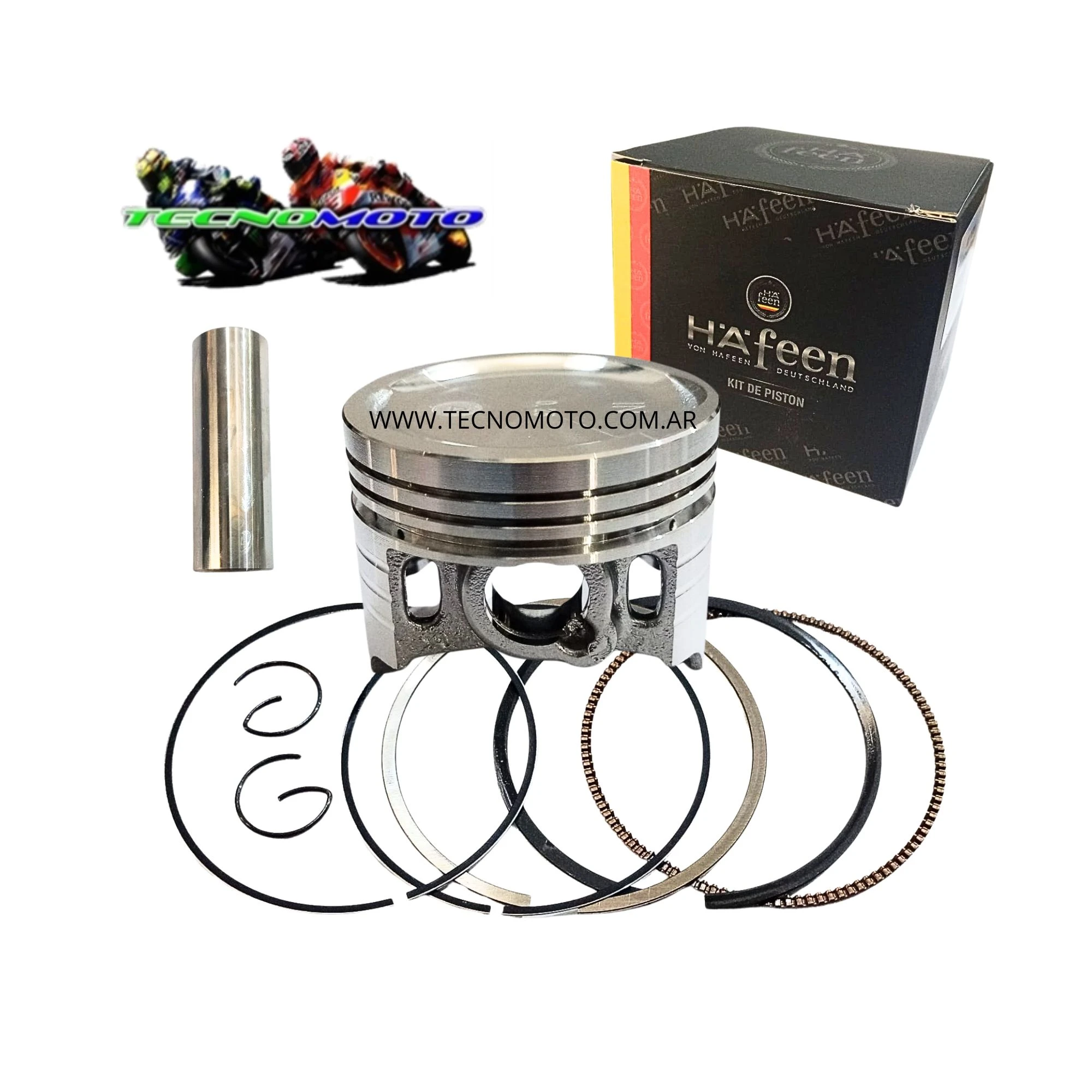 KIT PISTON HONDA 110 WAVE S (50MM/0.80) 0.75  -49126
