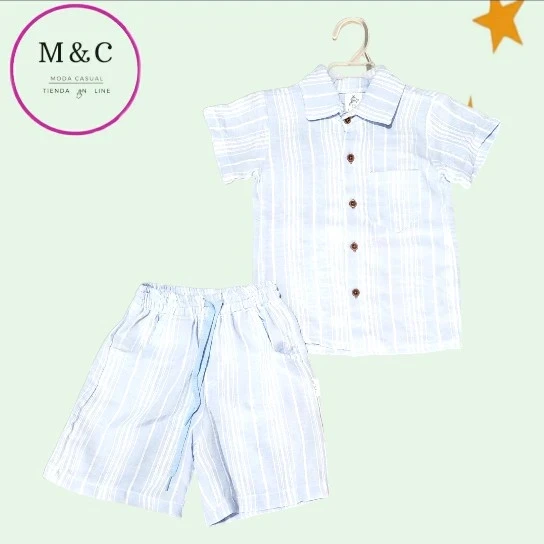 Conjunto T - G con shorts 2