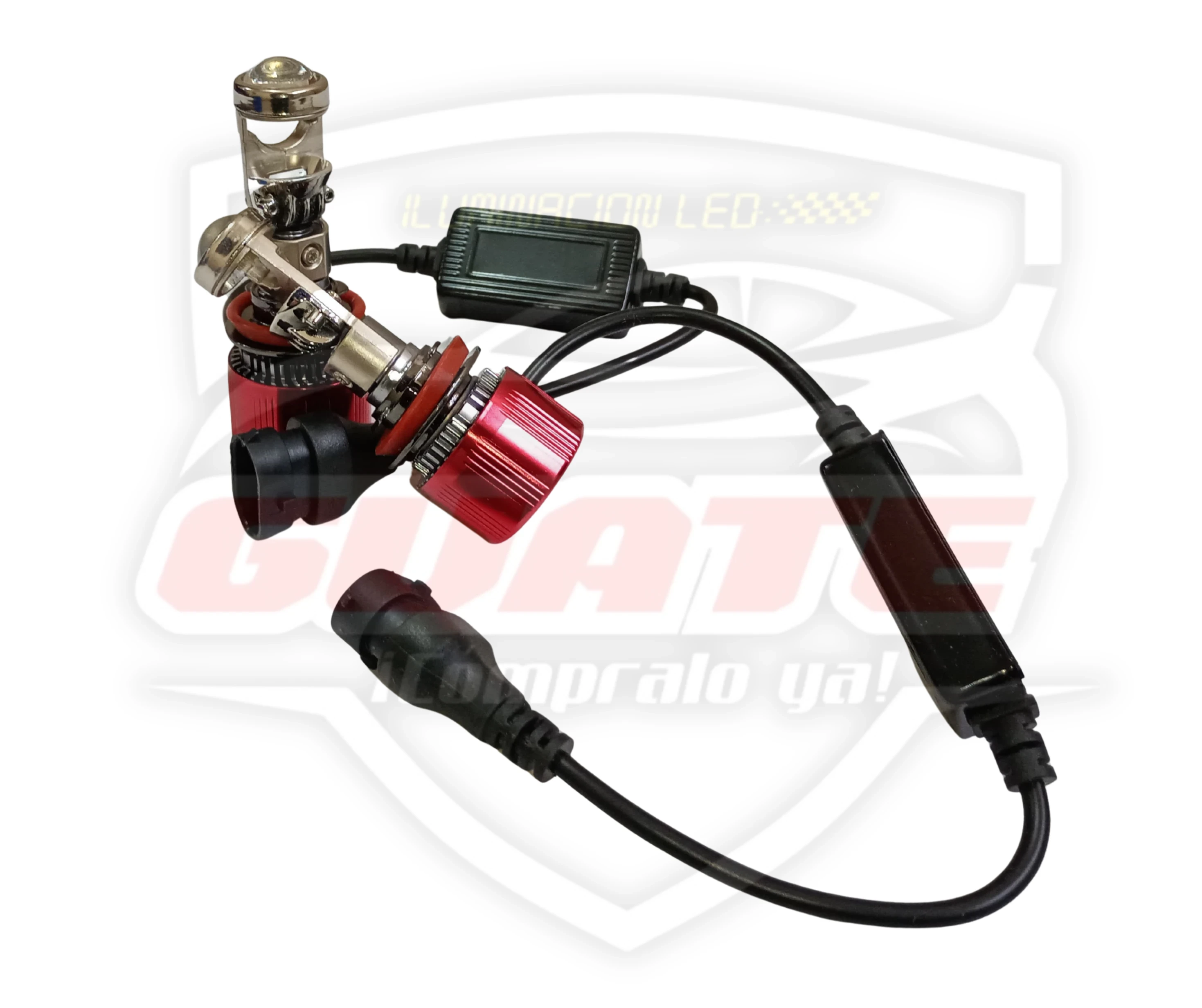 LUCES LED TIPO PROYECTOR H11   4