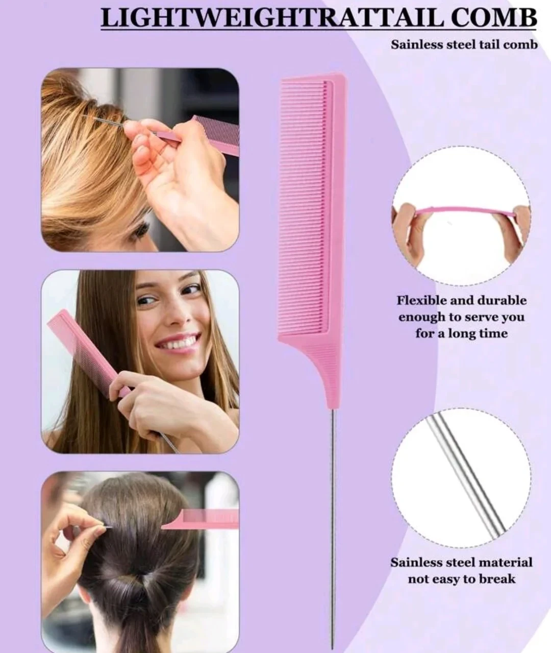 Conjunto de cepillos para cabello 6