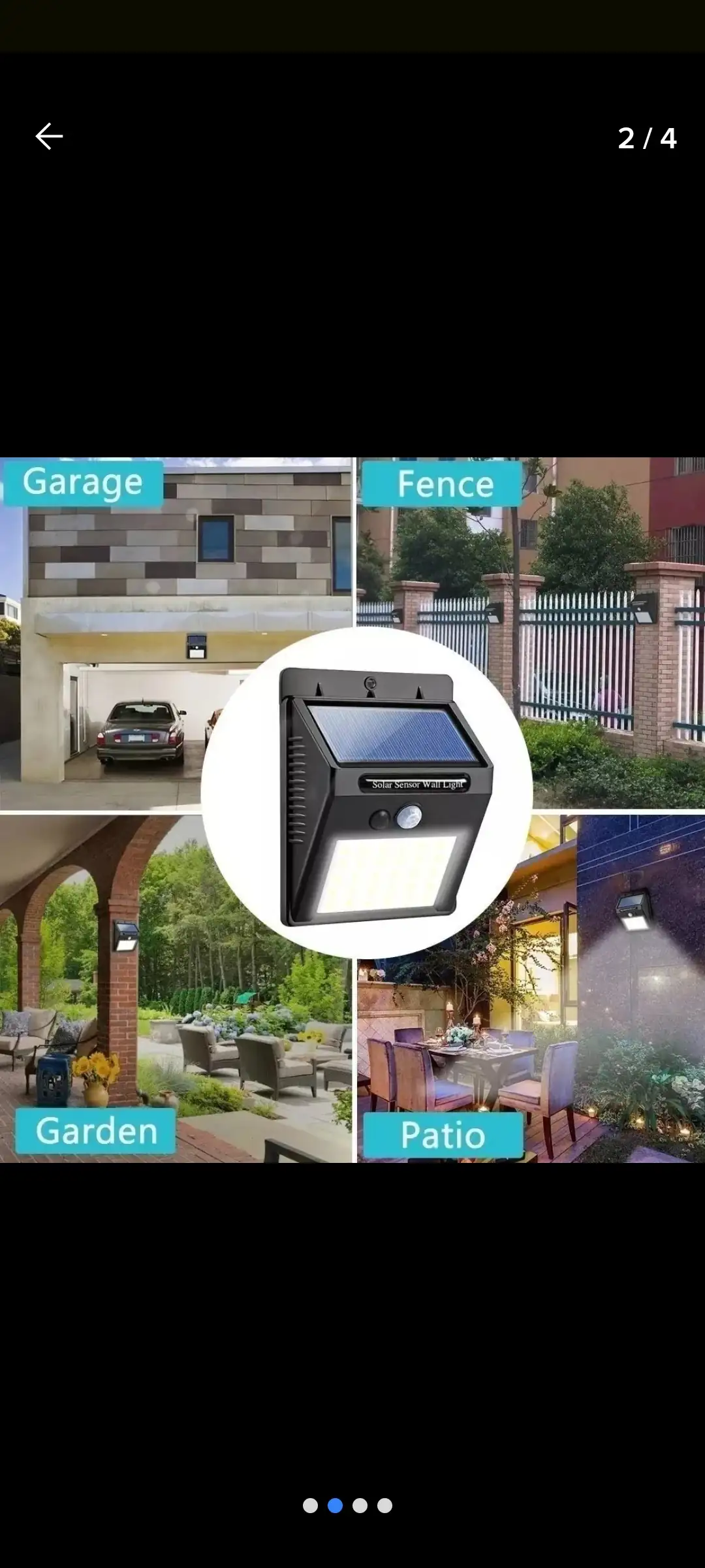Lampara Led con Sensor de movimiento 3