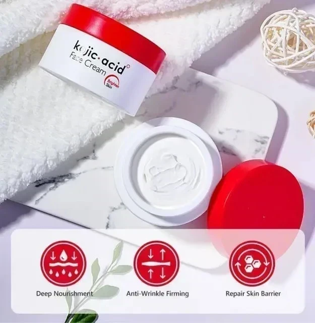 Crema facial aclarante Kojic Acid  🥰💞 3