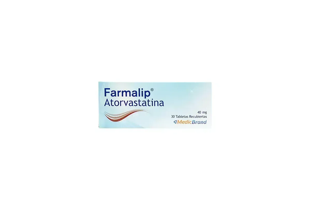 FARMALIP 40 MG X 30 TBL