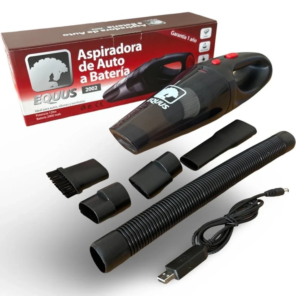 Aspiradora de Auto a Bateria 𝙀𝙌𝙐𝙐𝙎 2
