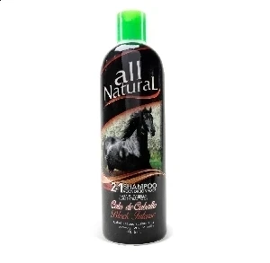 SHAMPOO ACONDICIONADOR COLA DE CABALLO BLACK INTENSE 1000ML