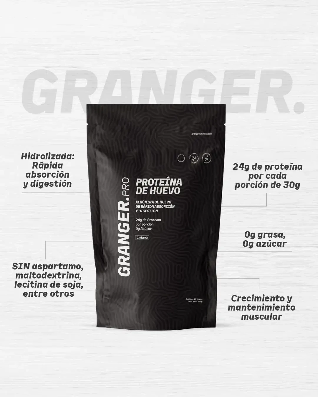 Proteina de huevo 1lbs 2