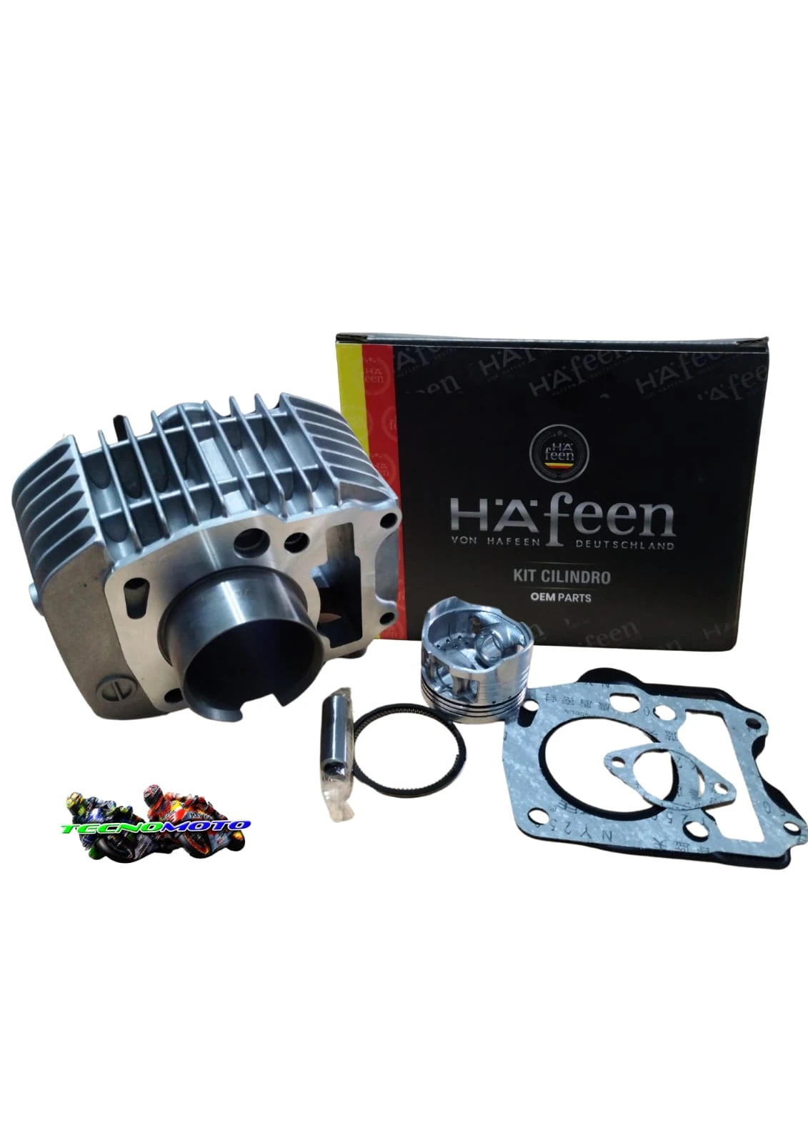 CILINDRO C/KIT HONDA 125 BIZ (52.4MM)      [HAFEEN] -46341
