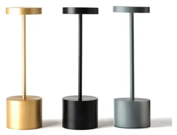 Lampara velador led tactil recargable 2