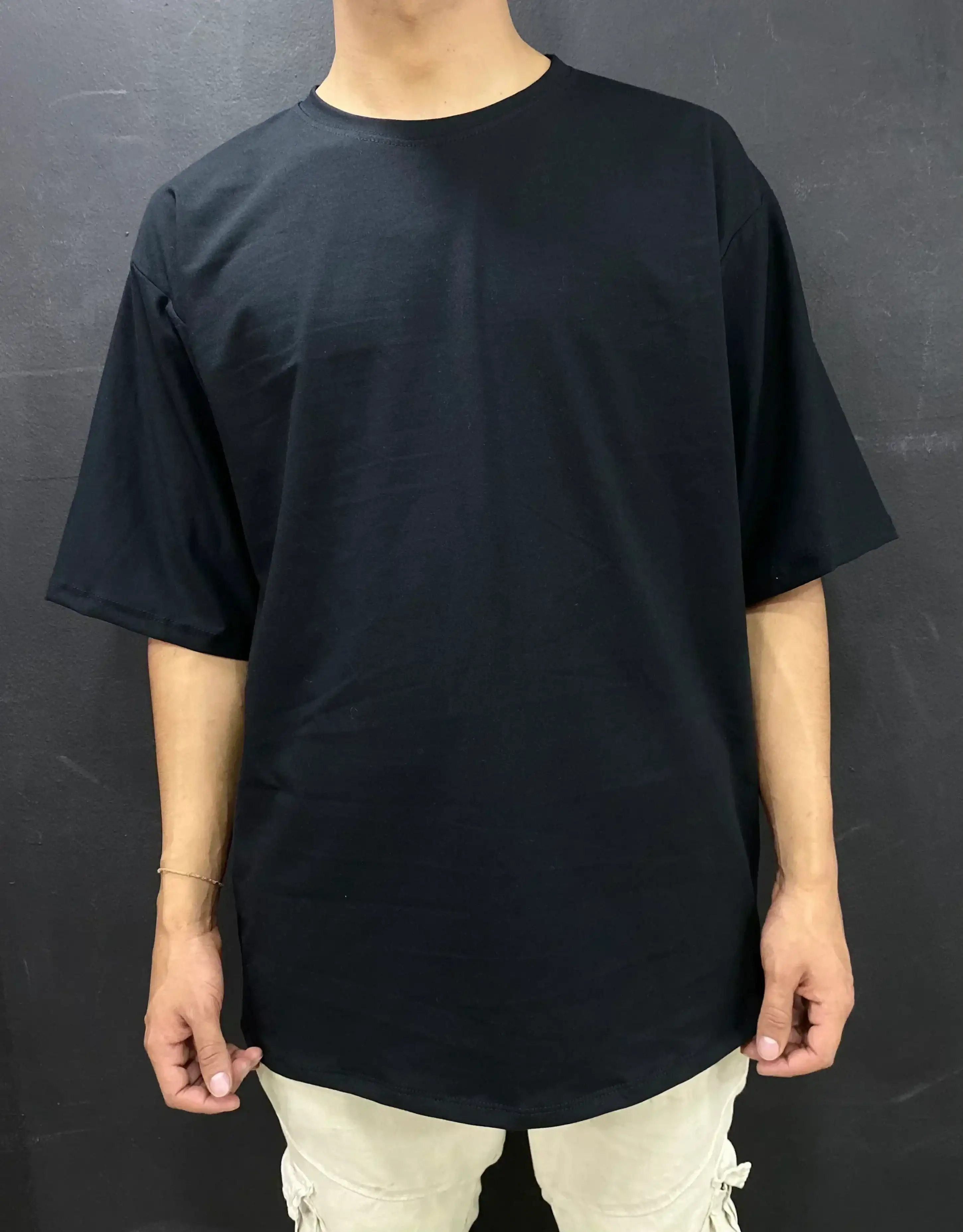 OVERSIZE SEDA FRIA NEGRA 