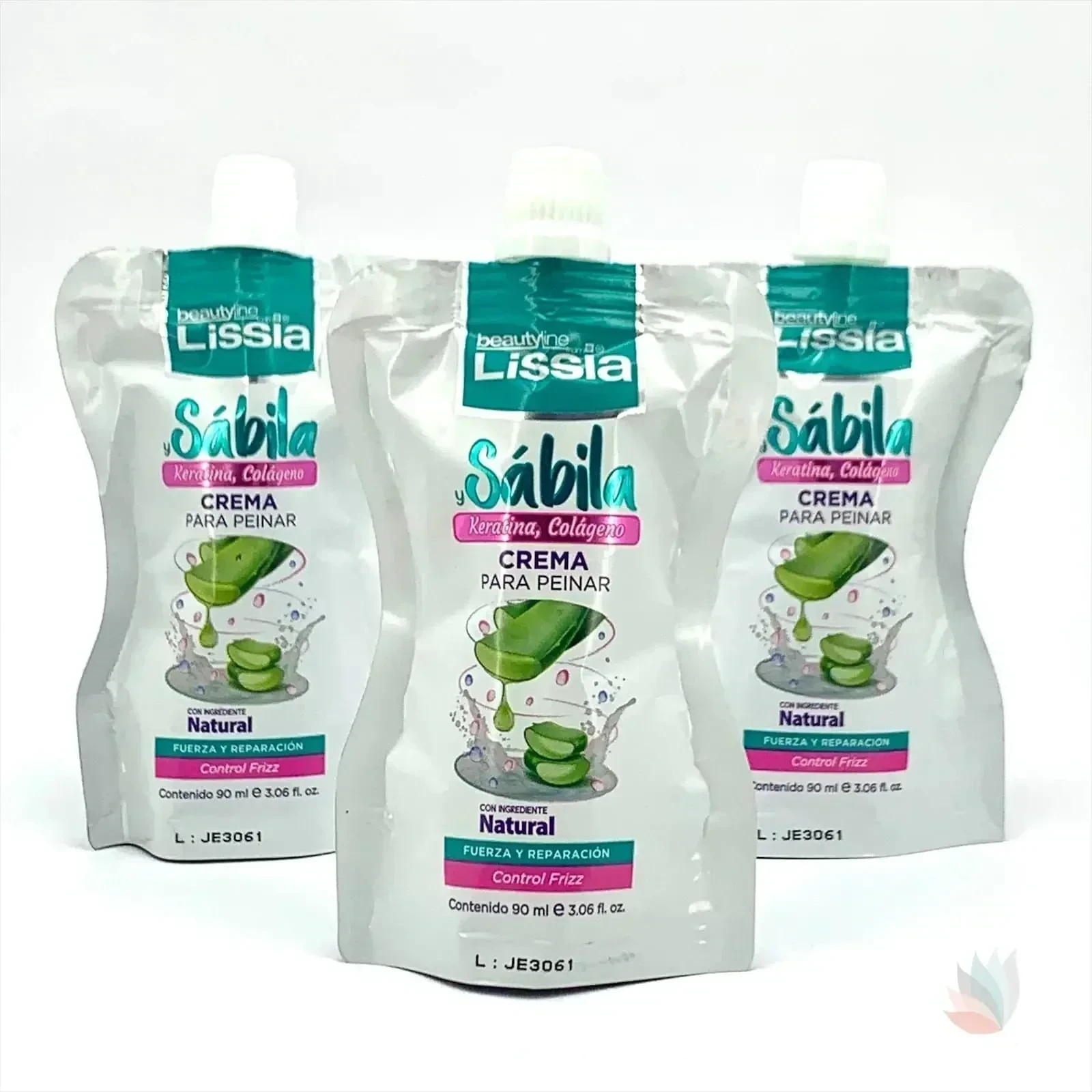 lissia crema peinar doypack x90 sabila