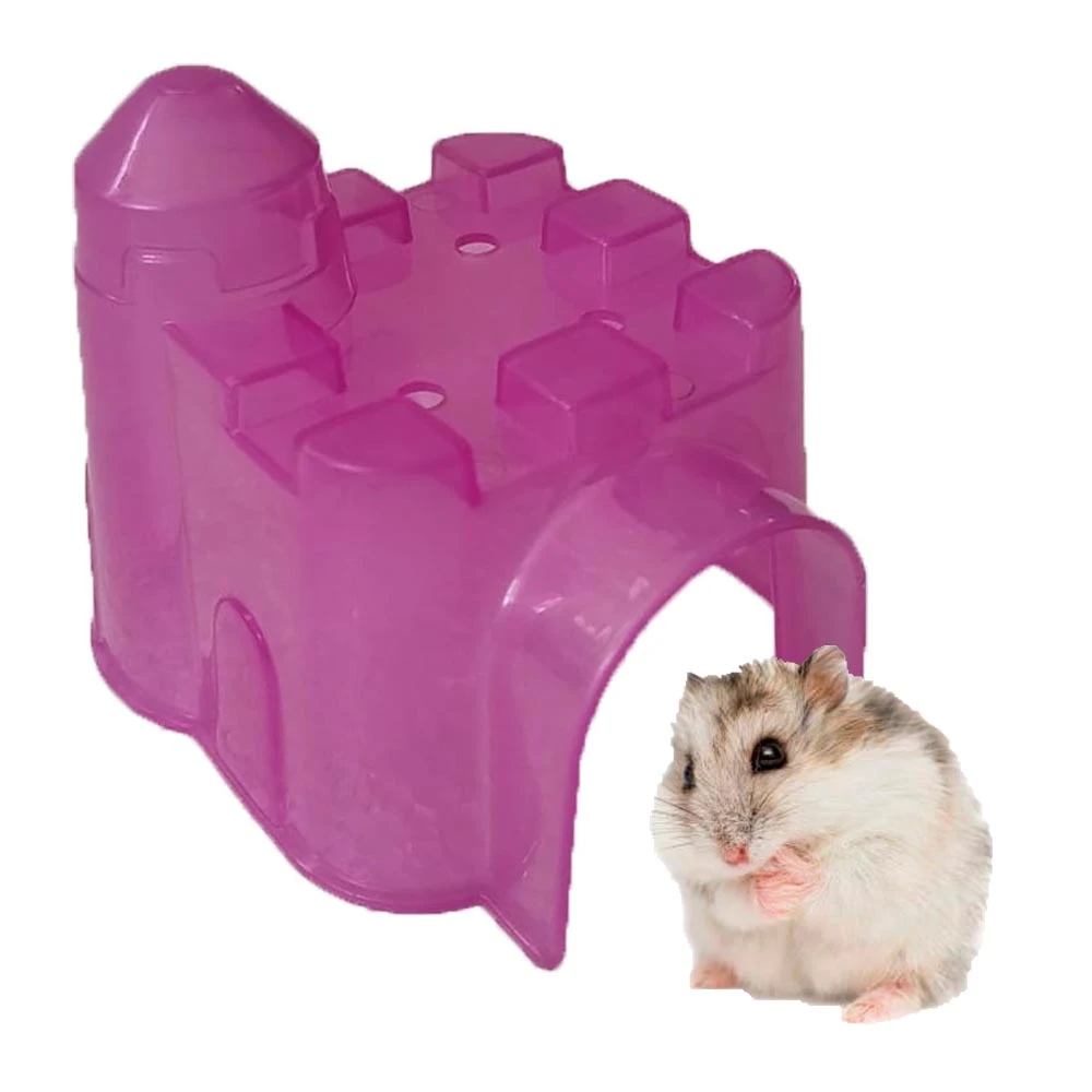 Mini Castillo Escondite Hamster 9*9*9.5cm Mch-15 3