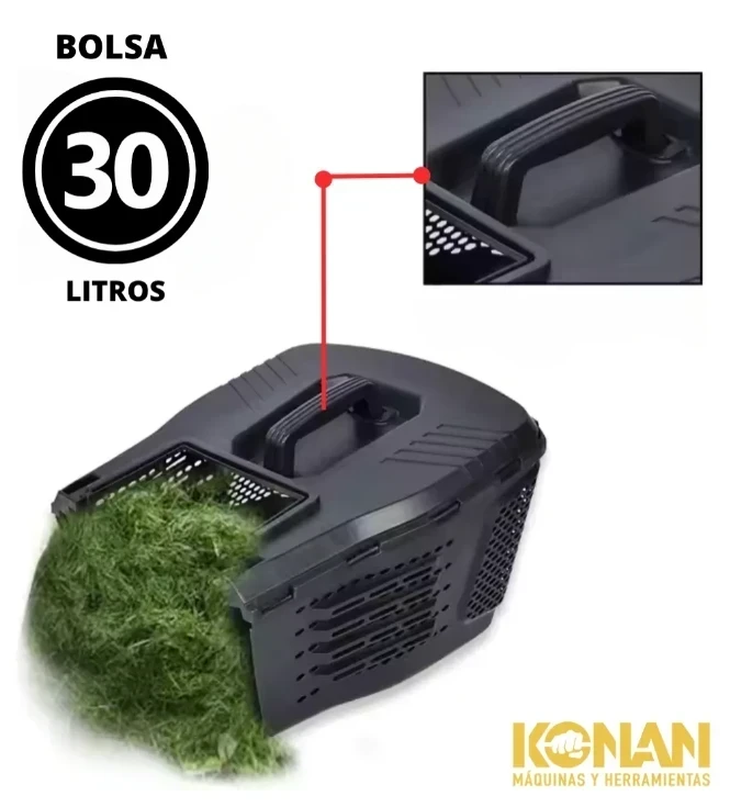 CORTADORA DE CESPED ELECTRICA KONAN 1400W  2