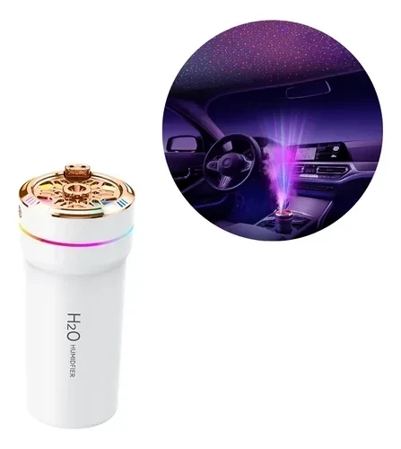HUMIFICADOR PARA AUTOS CON LUZ 2