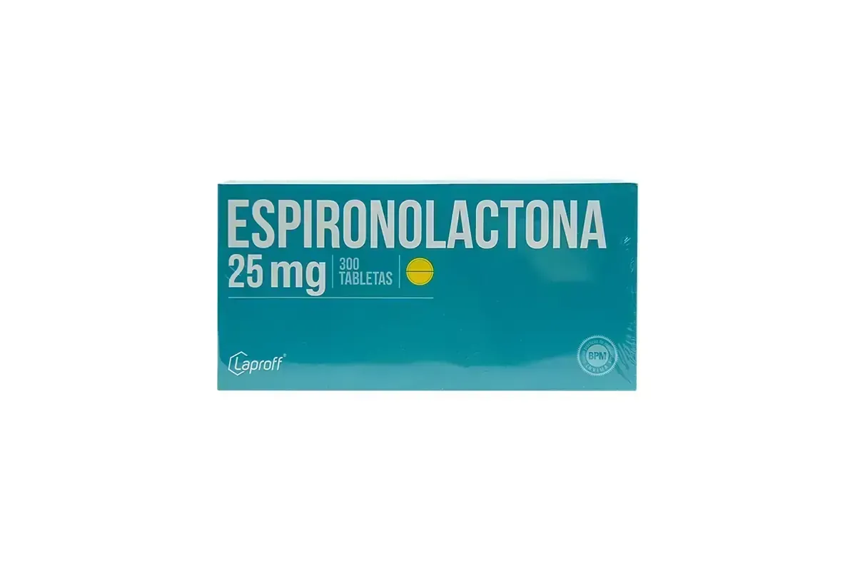 ESPIRONOLACTONA 25 X 300 TBL LAPROFF