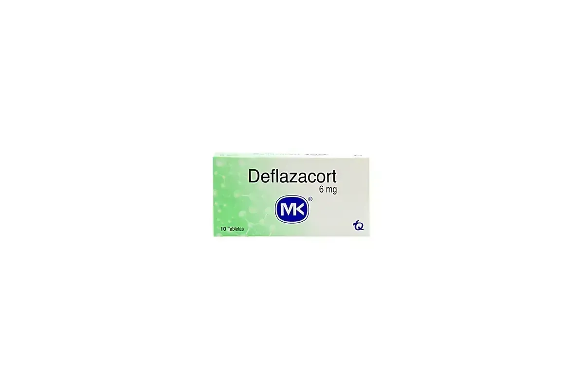 DEFLAZACORT 6 MG X 10 TBL