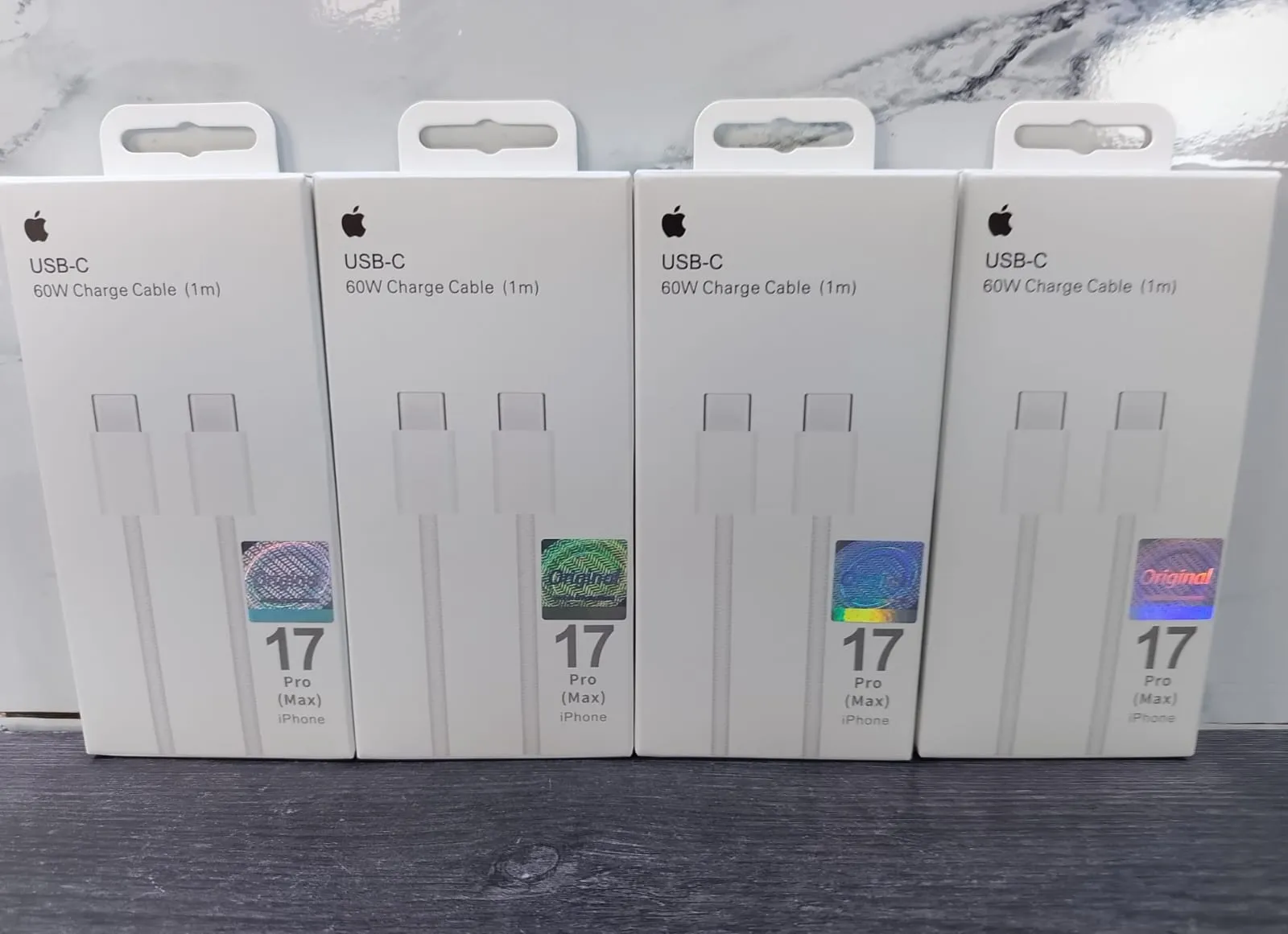 CABLE IPHONE 17 PRO MAX TIPOC/C TIPO CORDOM DE 1M ALTA CALIDAD 