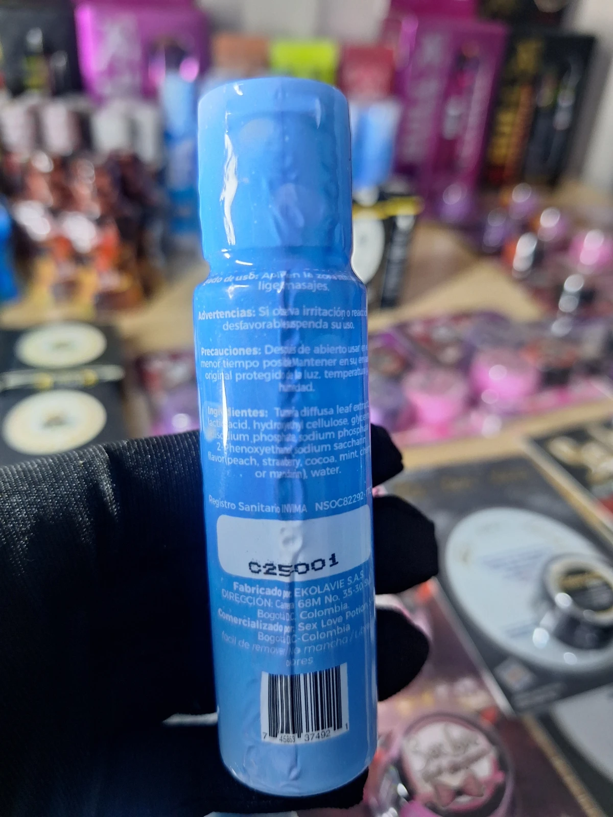 Tubo lubricante neutro base agua 2